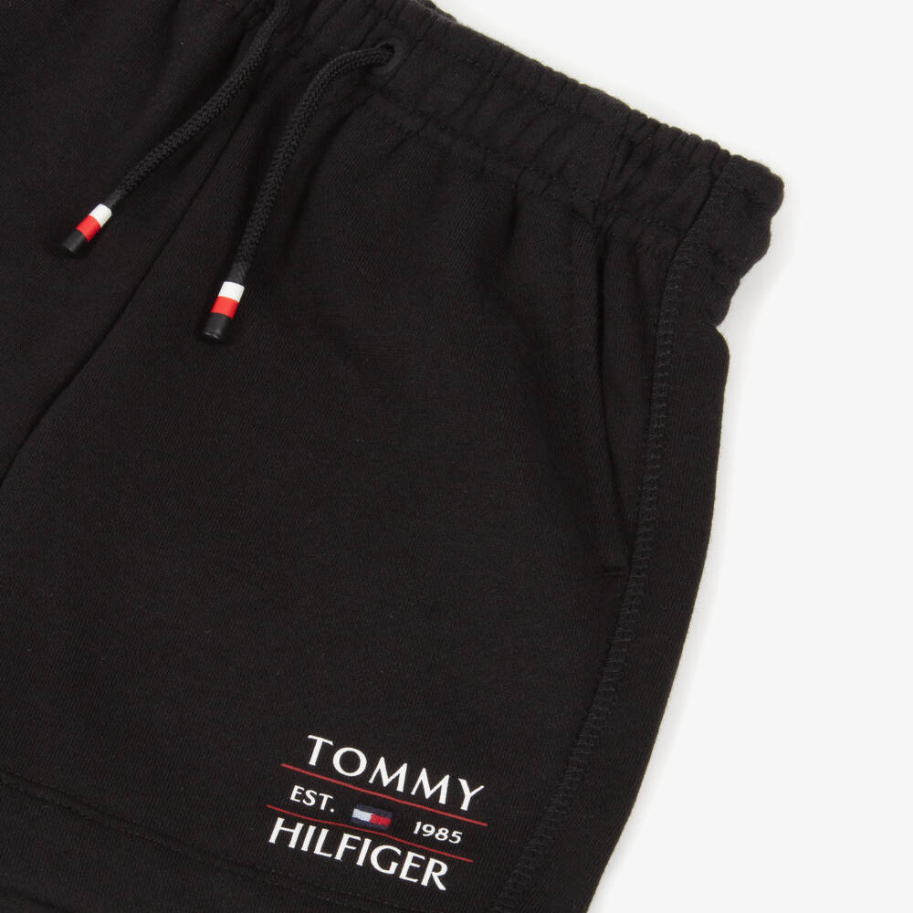Tommy Hilfiger-Boys Sleek Cotton Pull-On Shorts | Childrensalon Outlet