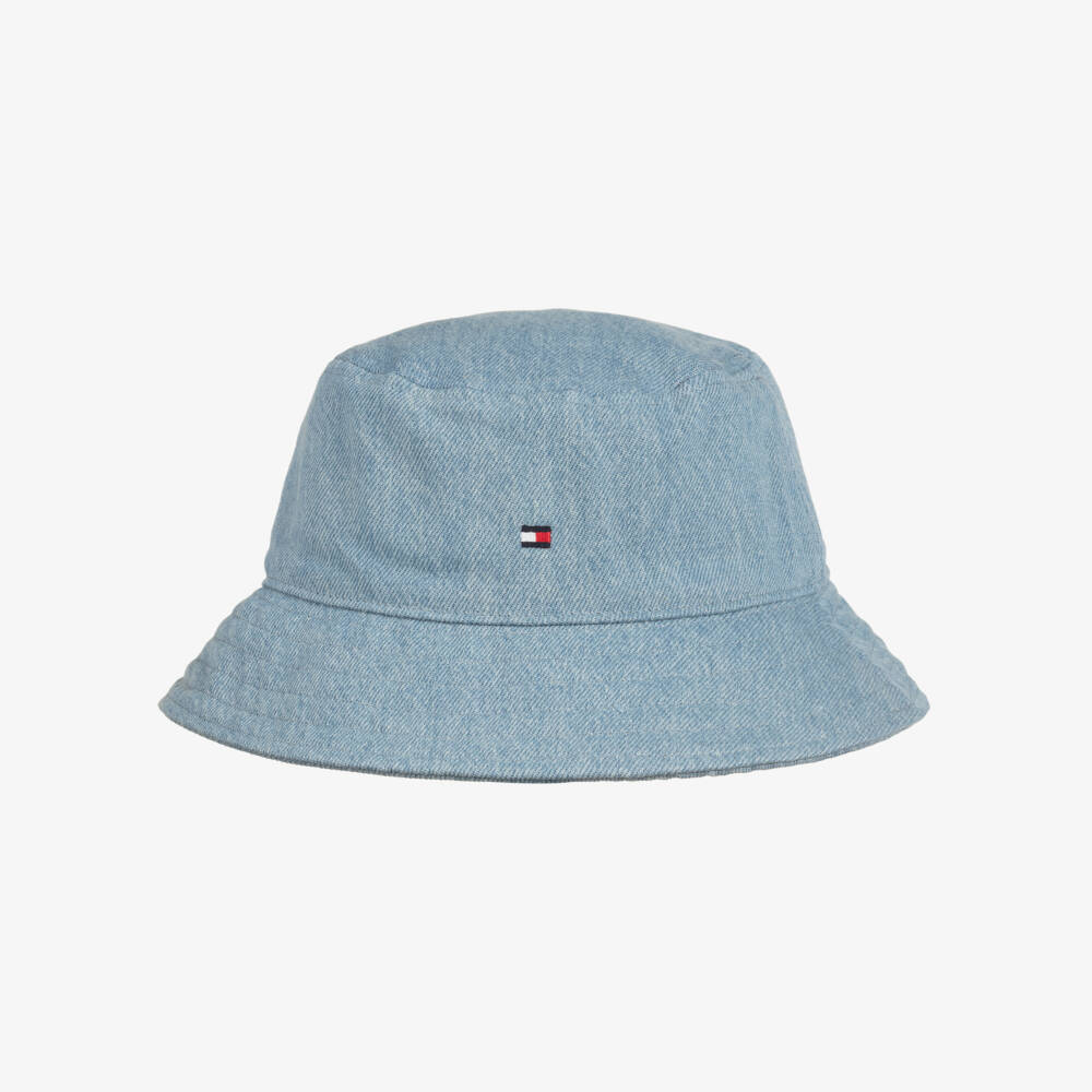 Tommy Hilfiger-Boys Soft Denim Sun Hat | Childrensalon Outlet