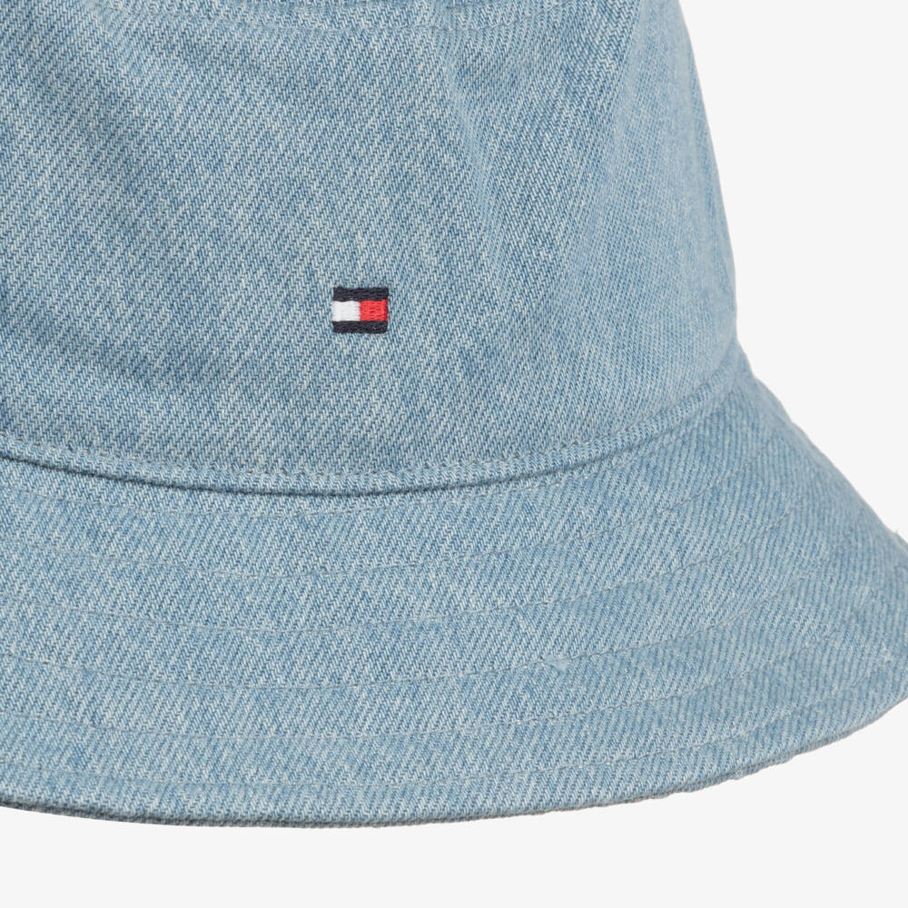 Tommy Hilfiger-Boys Soft Denim Sun Hat | Childrensalon Outlet