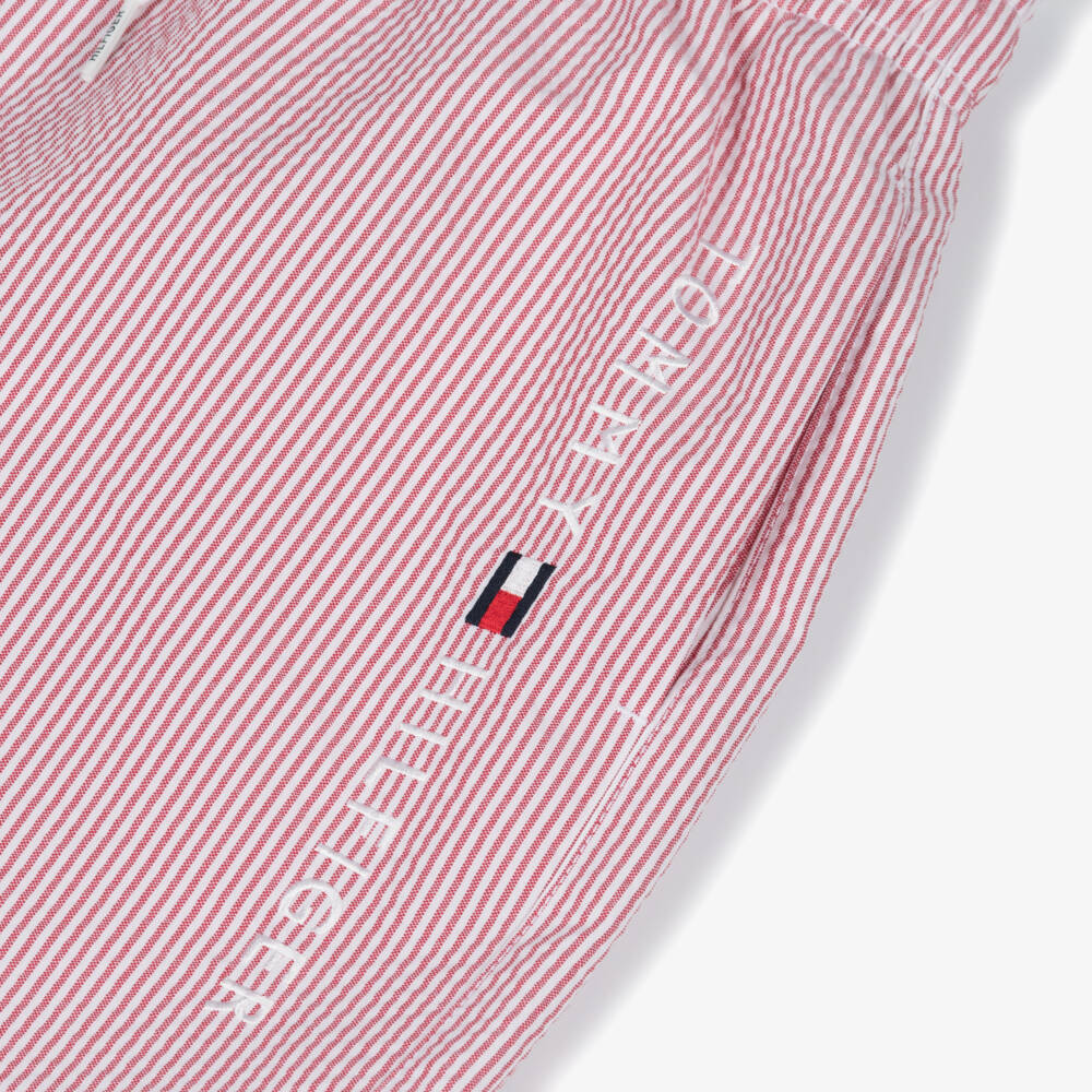 Tommy Hilfiger-Boys Striped Seersucker Swimwear | Childrensalon Outlet