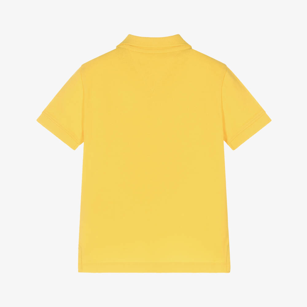 Tommy Hilfiger-Рубашка поло из хлопка для мальчиков Солнечный | Childrensalon Outlet