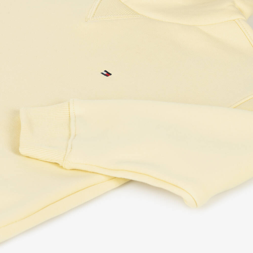 Tommy Hilfiger-Boys Sunshine Emblem Cotton Hoodie | Childrensalon Outlet