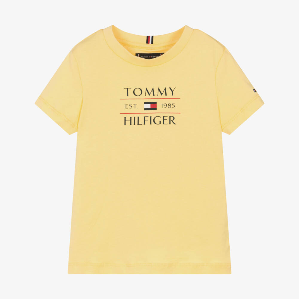 Tommy Hilfiger-Футболка из хлопка с легендарным солнцем для мальчиков | Childrensalon Outlet