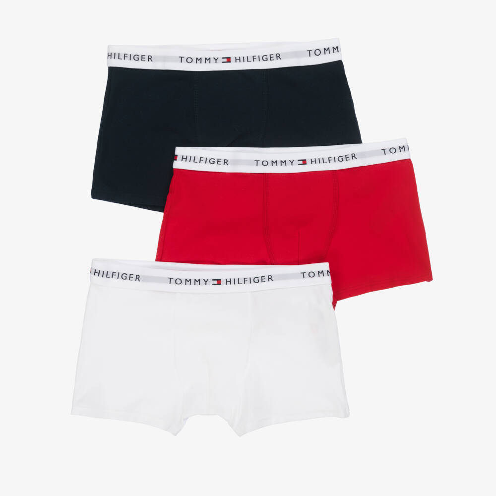 Tommy Hilfiger-Boys Trio Color Boxer Set | Childrensalon Outlet