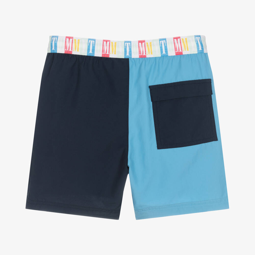 Tommy hilfiger blue swim shorts sale