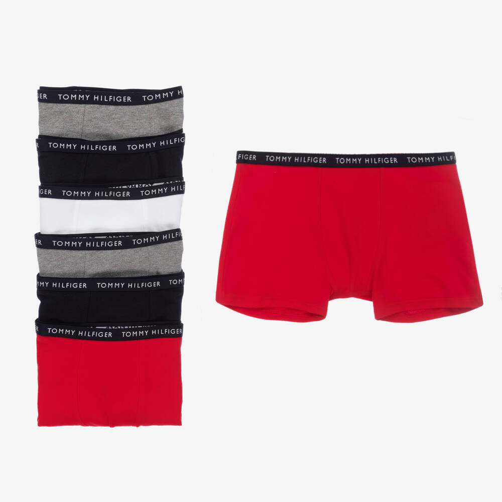 Tommy Hilfiger - Baumwolljersey-Boxershorts 7er-Pack | Childrensalon