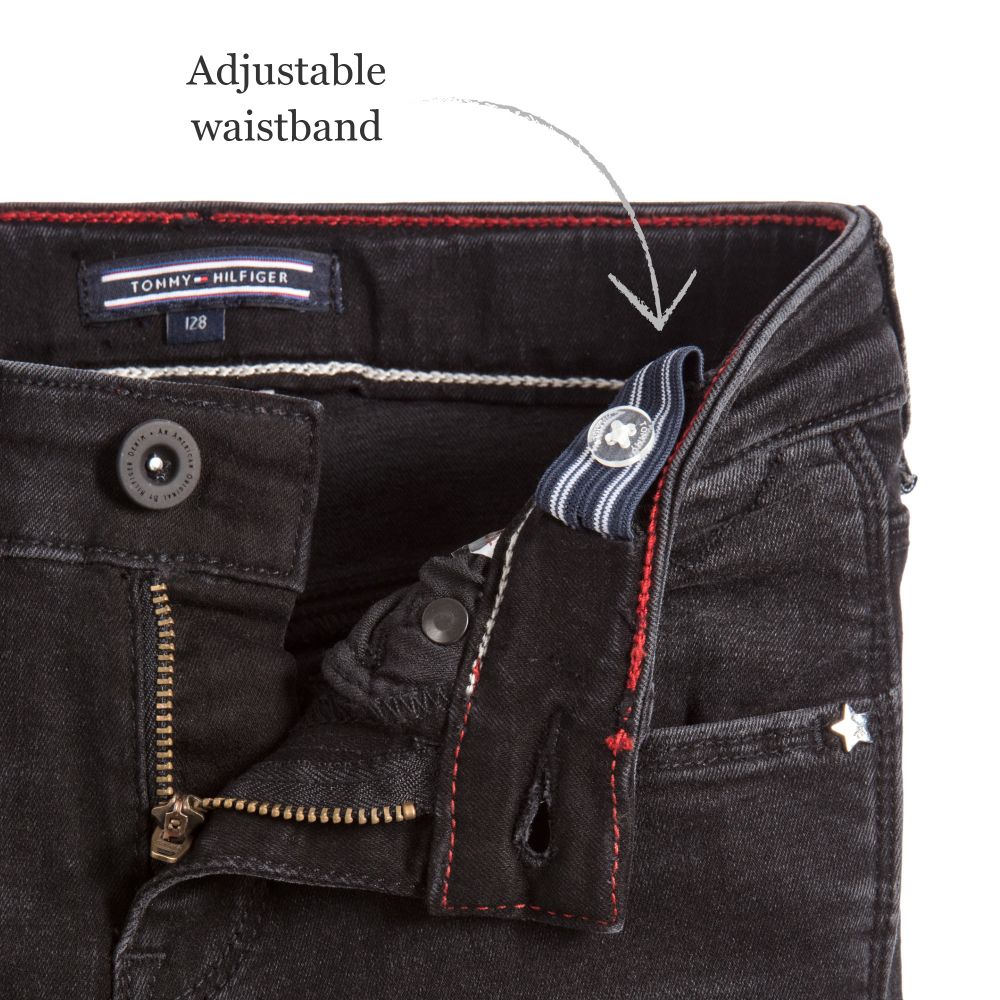 Tommy Hilfiger Girls' Stretch Denim Jeans