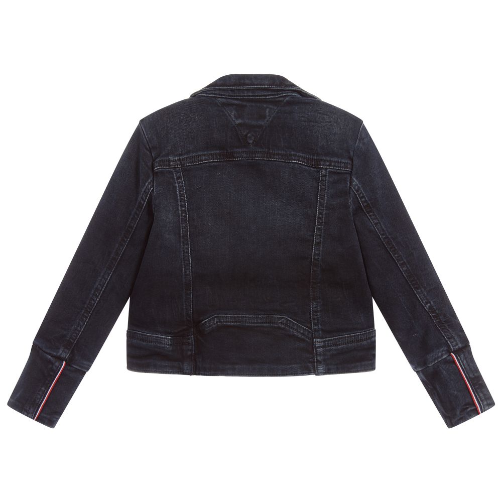 Tommy Hilfiger Girls Blue Denim Jacket
