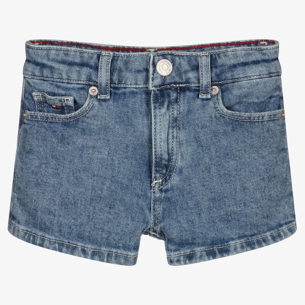 Tommy hilfiger womens denim best sale shorts