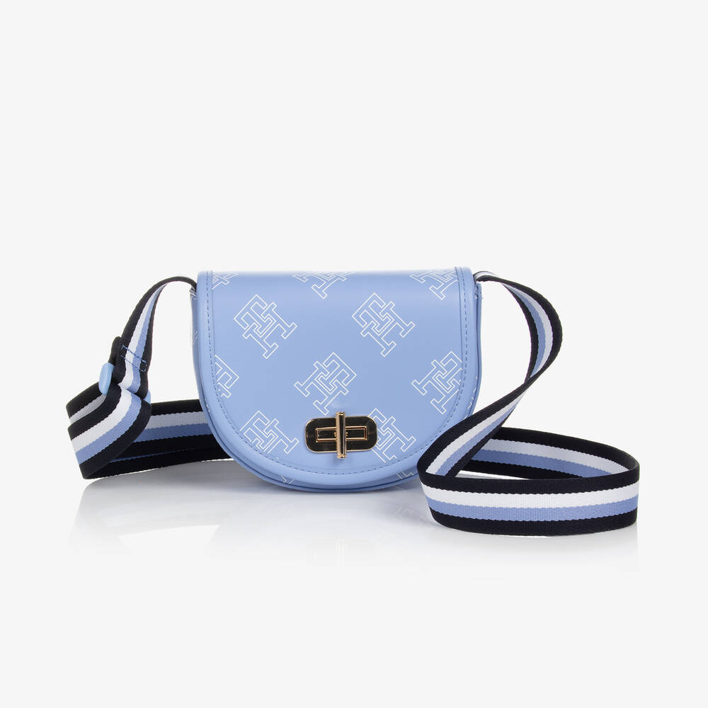 Tommy Hilfiger - Sac bleu en simili cuir pour fille 16 cm | Childrensalon