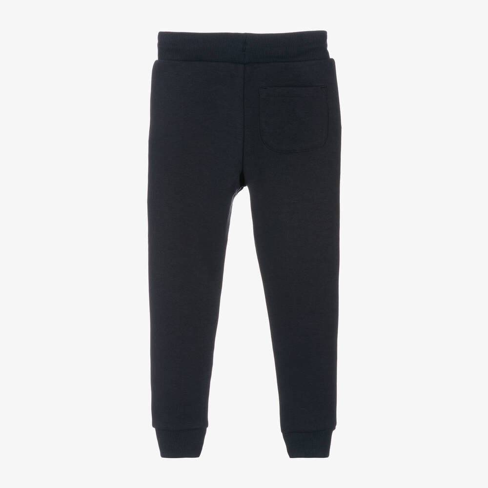 Tommy Hilfiger-Girls Blue Logo Joggers | Childrensalon Outlet