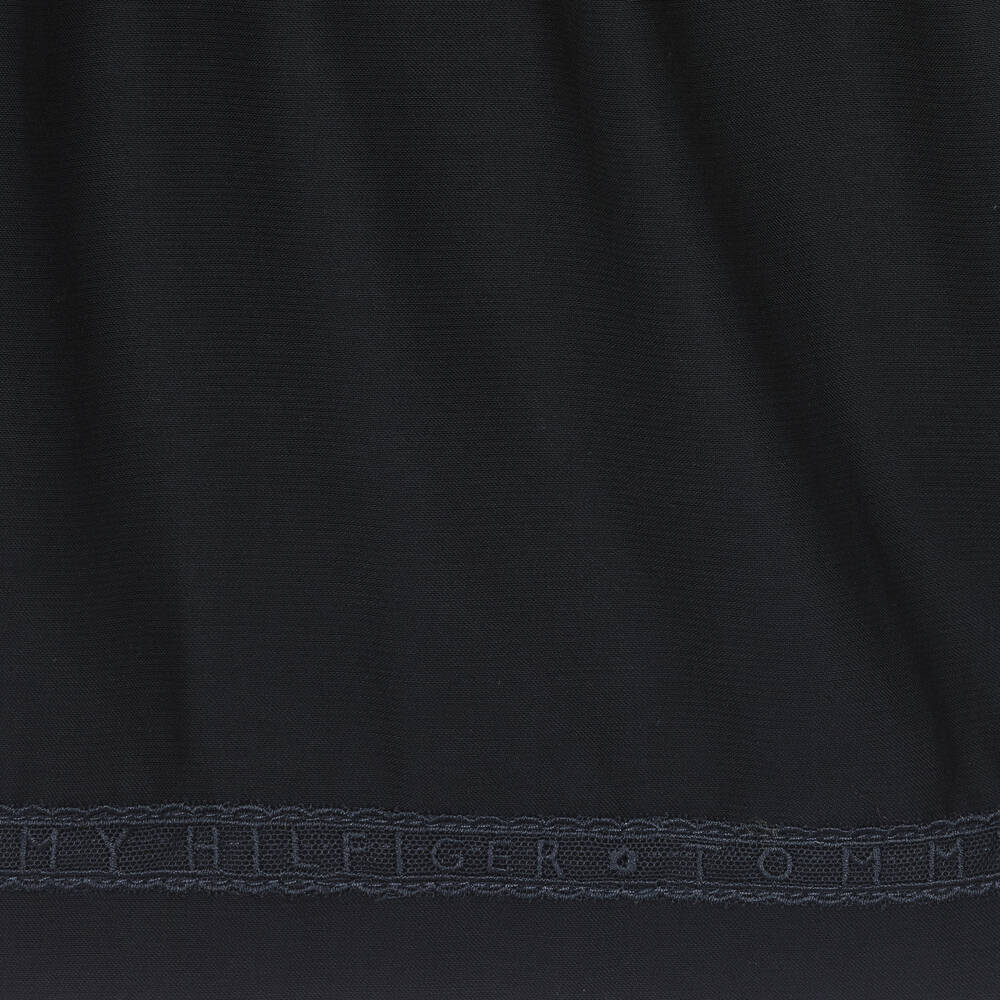 Tommy Hilfiger-Синее платье с кружевной отделкой | Childrensalon Outlet