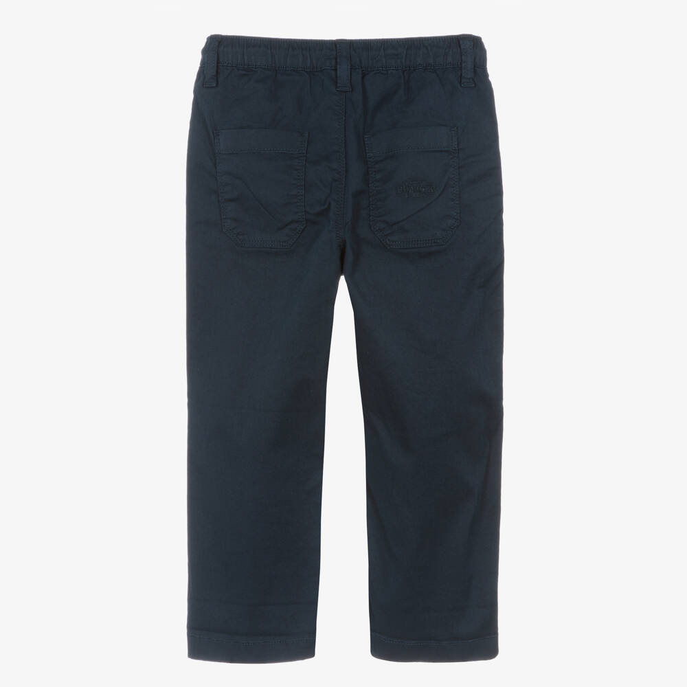 Tommy Hilfiger-Girls Blue Relaxed Fit Drawstring Pants | Childrensalon Outlet