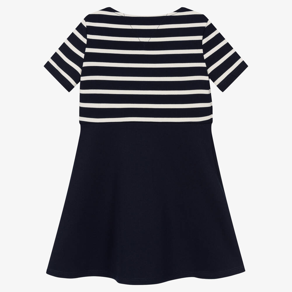 Tommy hilfiger outlet blue striped dress