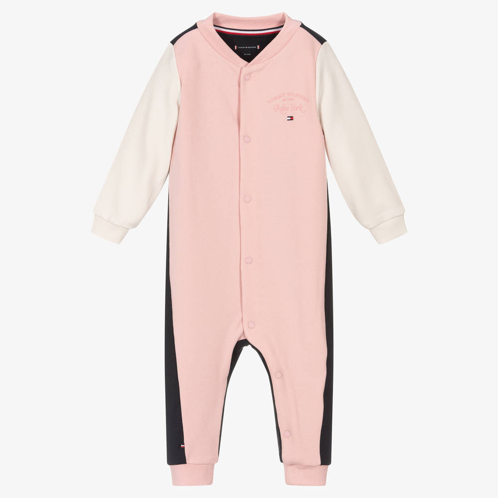 Tommy Hilfiger - Grenouillère colourblock Fille | Childrensalon