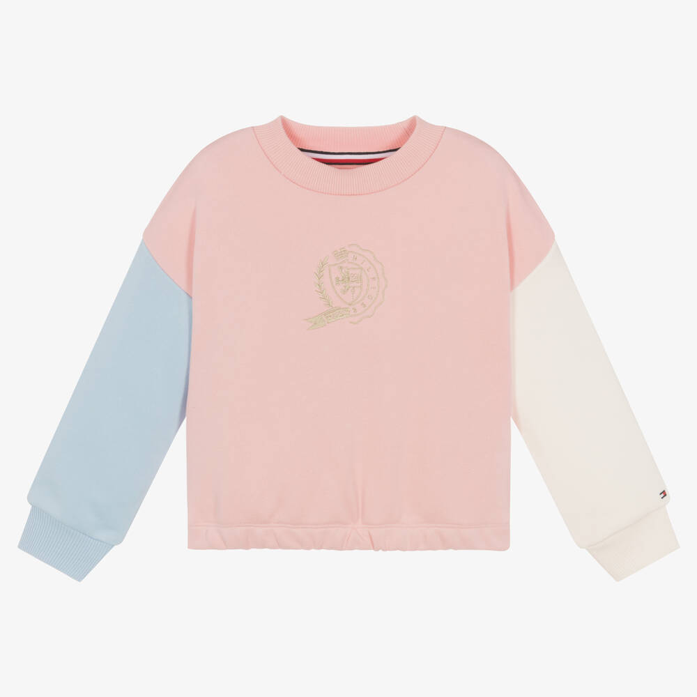 Tommy Hilfiger-Girls Colourblock Sweatshirt | Childrensalon Outlet