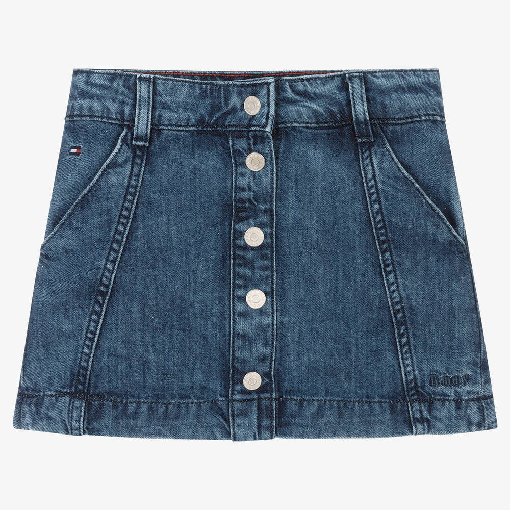 Tommy Hilfiger - Синяя джинсовая юбка для девочек | Childrensalon
