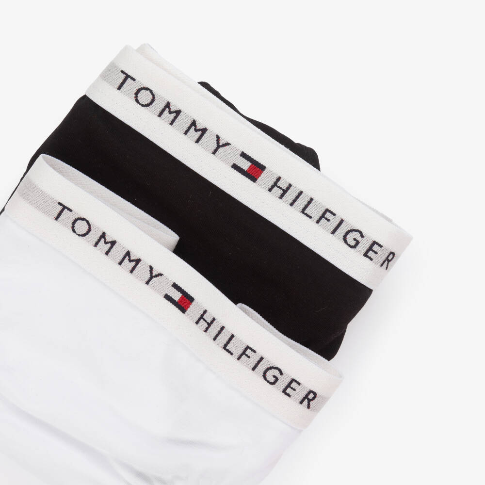 Tommy Hilfiger-Girls Dual-Tone Cotton Briefs Set | Childrensalon Outlet