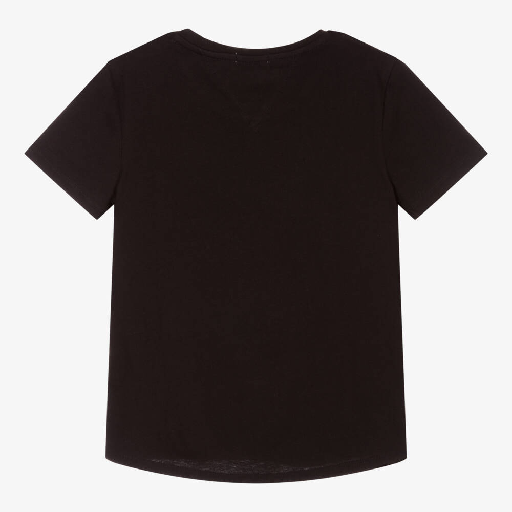 Tommy Hilfiger-Girls Ebony Logo Top | Childrensalon Outlet