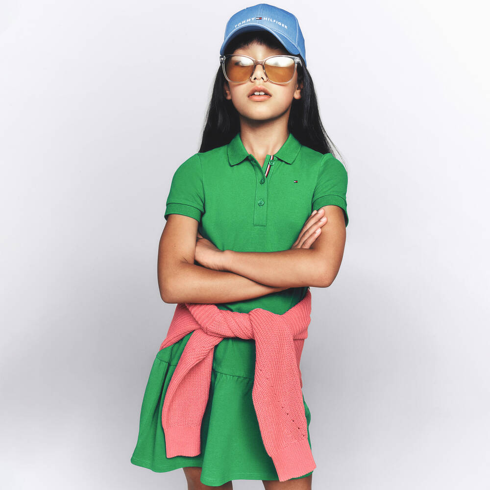 Girls polo shirt dress clearance