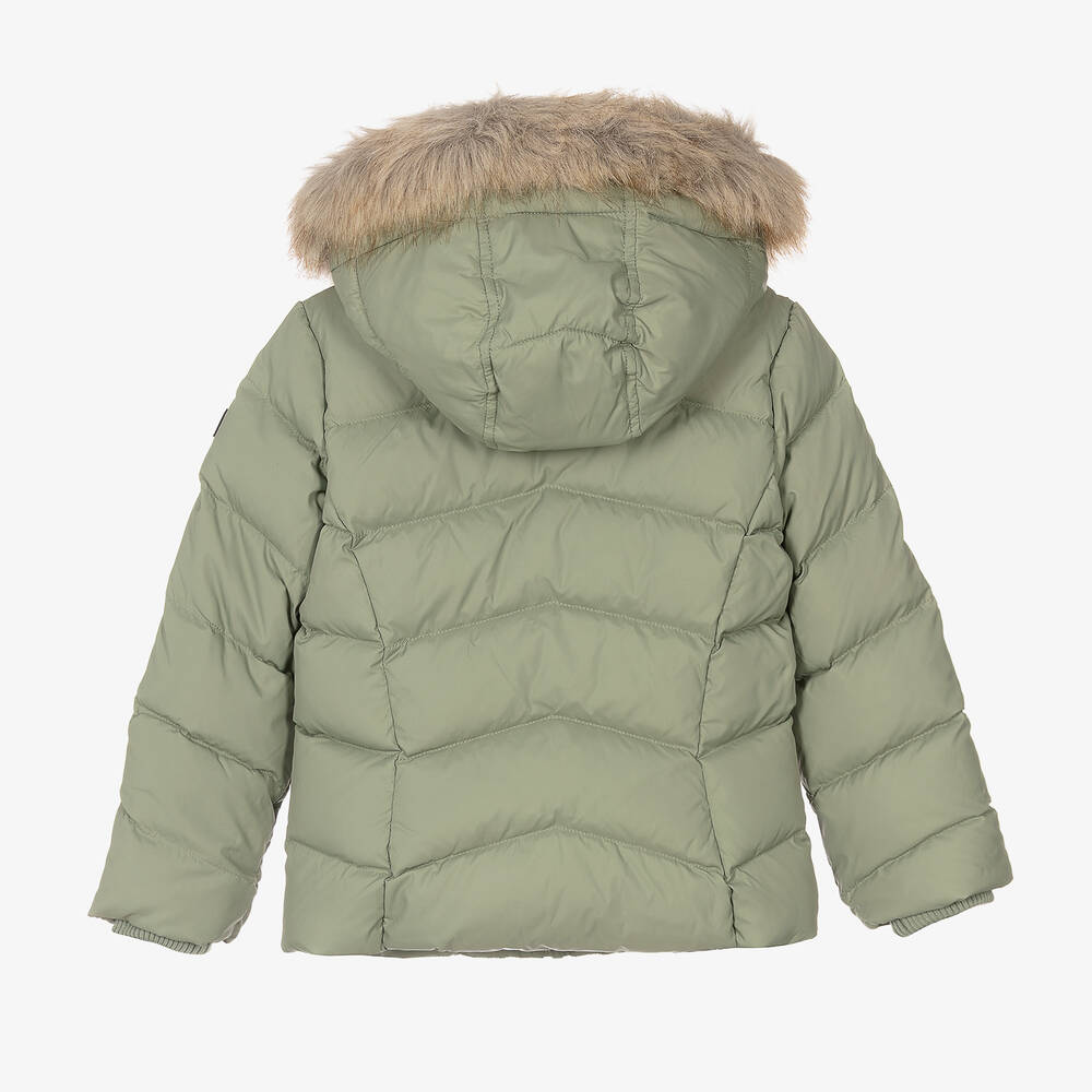 Tommy hilfiger girls puffer outlet jacket