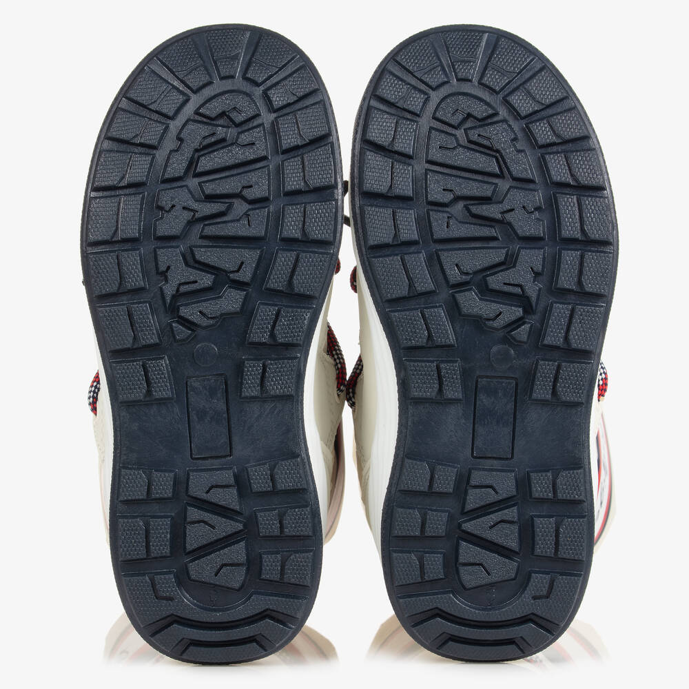 Tommy Hilfiger-Girls Ivory Logo Snow Boots | Childrensalon Outlet