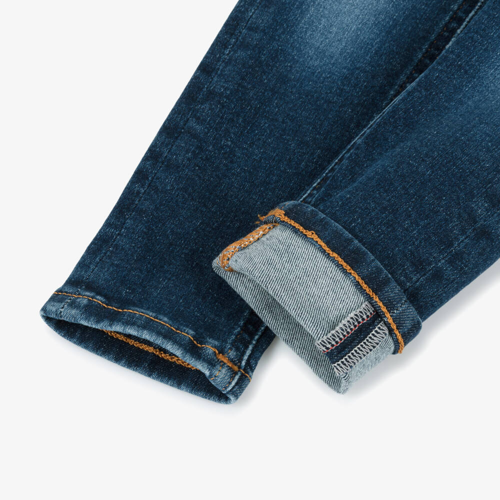 Tommy Hilfiger-Girls Mid-Blue Skinny Denim Jeans | Childrensalon Outlet