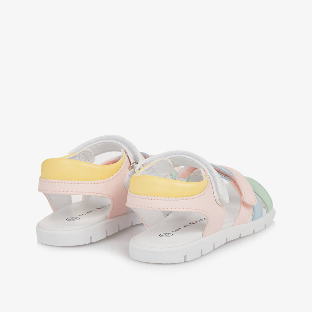 Tommy Hilfiger-Girls Multicolor Soft Strap Sandals | Childrensalon Outlet