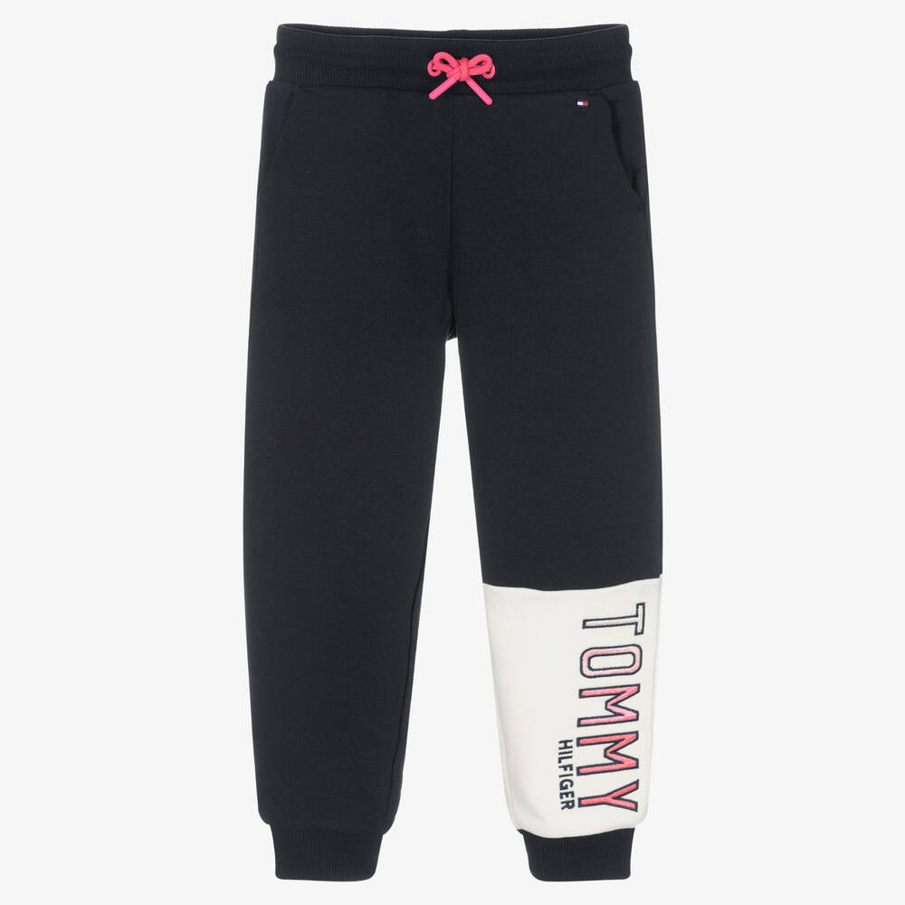 Tommy Hilfiger - Navyblaue Jogginghose (M) | Childrensalon