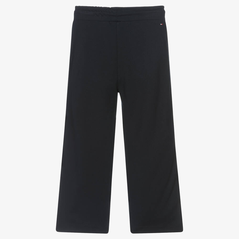 Tommy Hilfiger Girls Navy Blue Milano Jersey Joggers