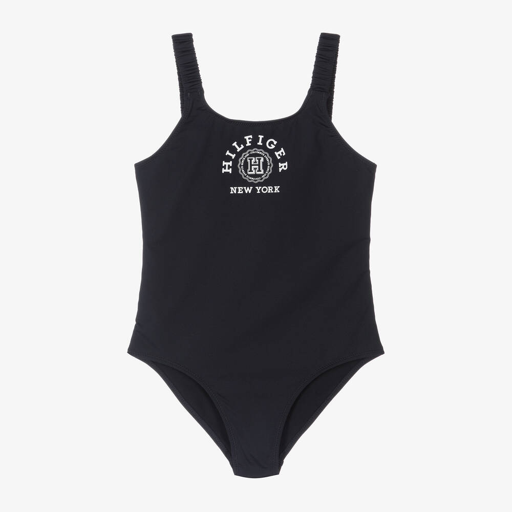 Girls Navy Blue Swimsuit