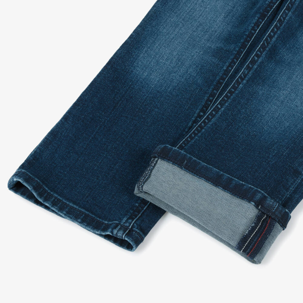 Tommy Hilfiger-Синие джинсы из денима для девочек | Childrensalon Outlet