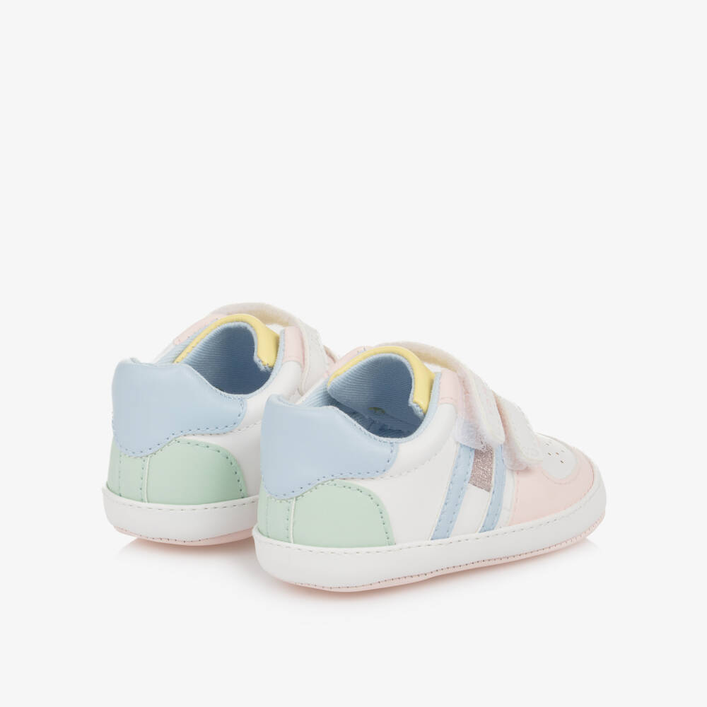 Tommy Hilfiger-Girls Pastel-Toned First Step Shoes | Childrensalon Outlet
