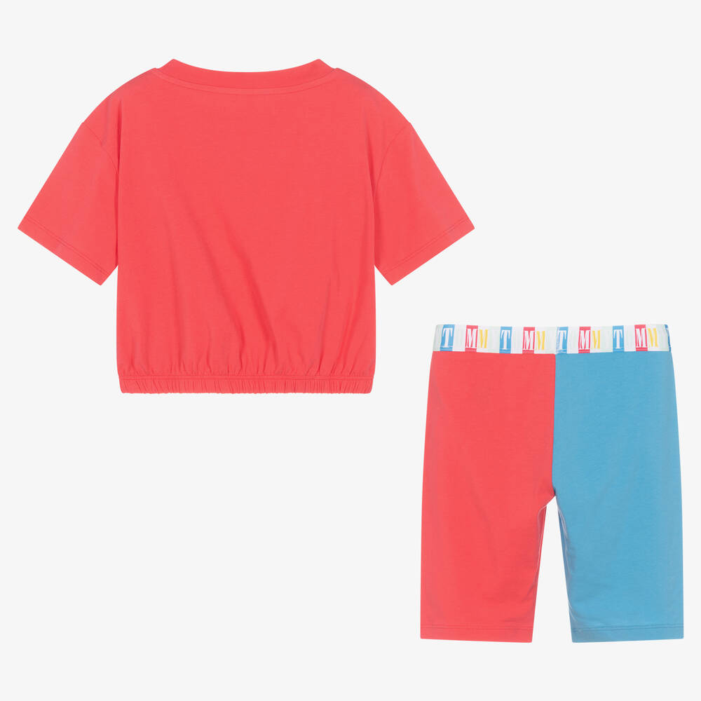 Pink and blue tommy hilfiger clearance shirt