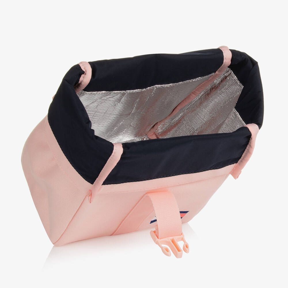 Tommy Hilfiger-Girls Pink Canvas Flag Lunch Bag (23cm) | Childrensalon Outlet