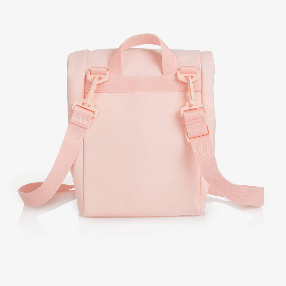 Tommy Hilfiger-Girls Pink Canvas Flag Lunch Bag (23cm) | Childrensalon Outlet