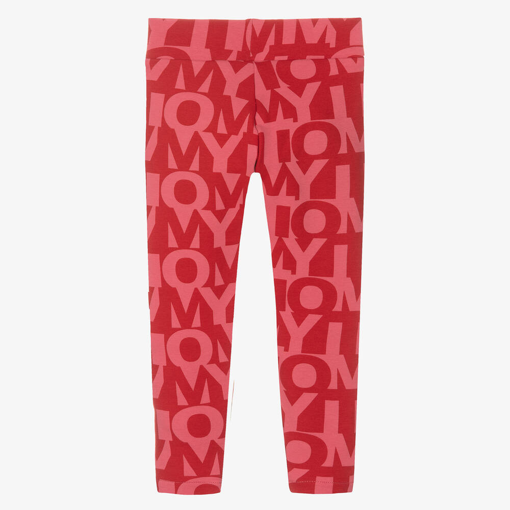 Tommy hilfiger red online leggings