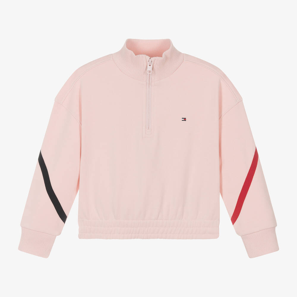 Girls tommy hilfiger sweatshirt on sale
