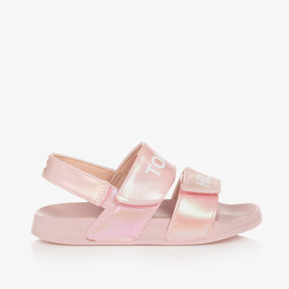 Pink Adiletten Tommy Hilfiger Tommy Hilfiger Girls Pink Faux