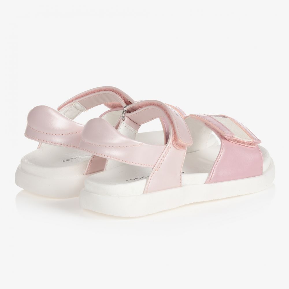 Tommy hilfiger pink clearance sandals