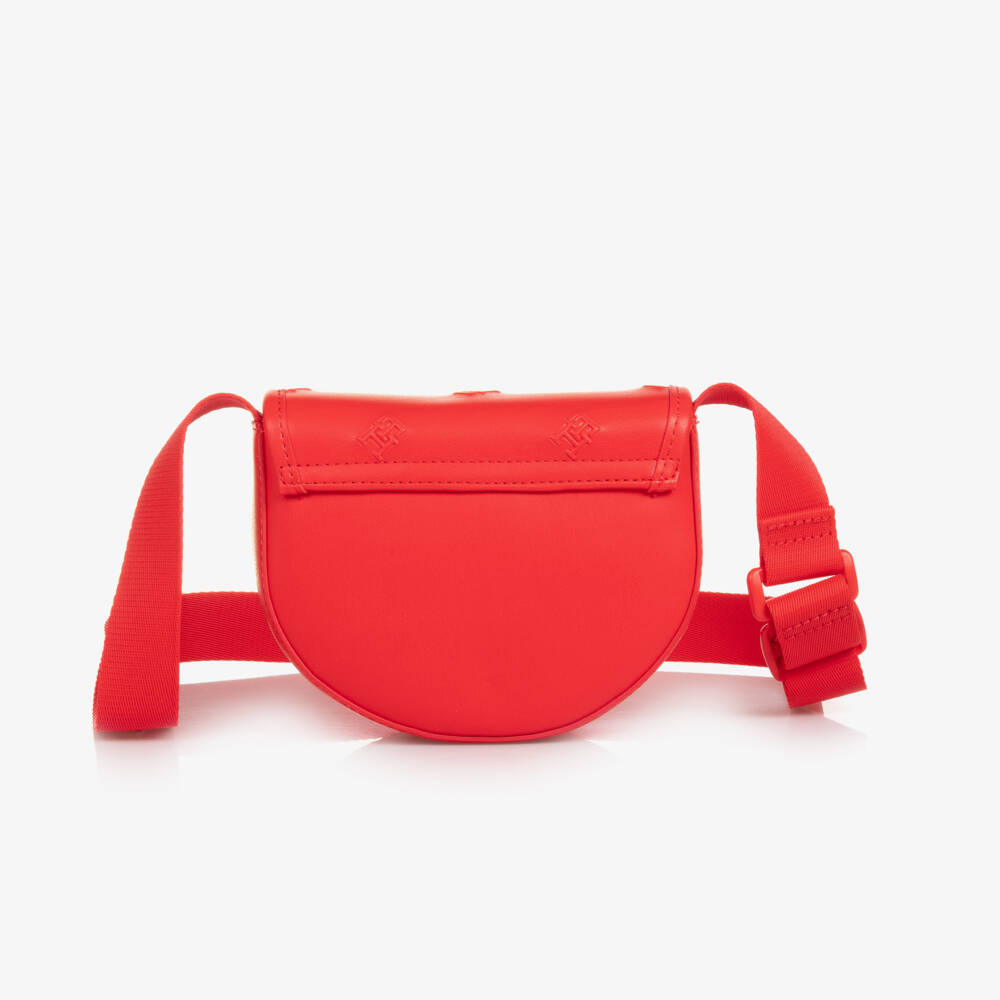 Tommy Hilfiger-Girls Red Monogram Shoulder Bag (16cm) | Childrensalon Outlet