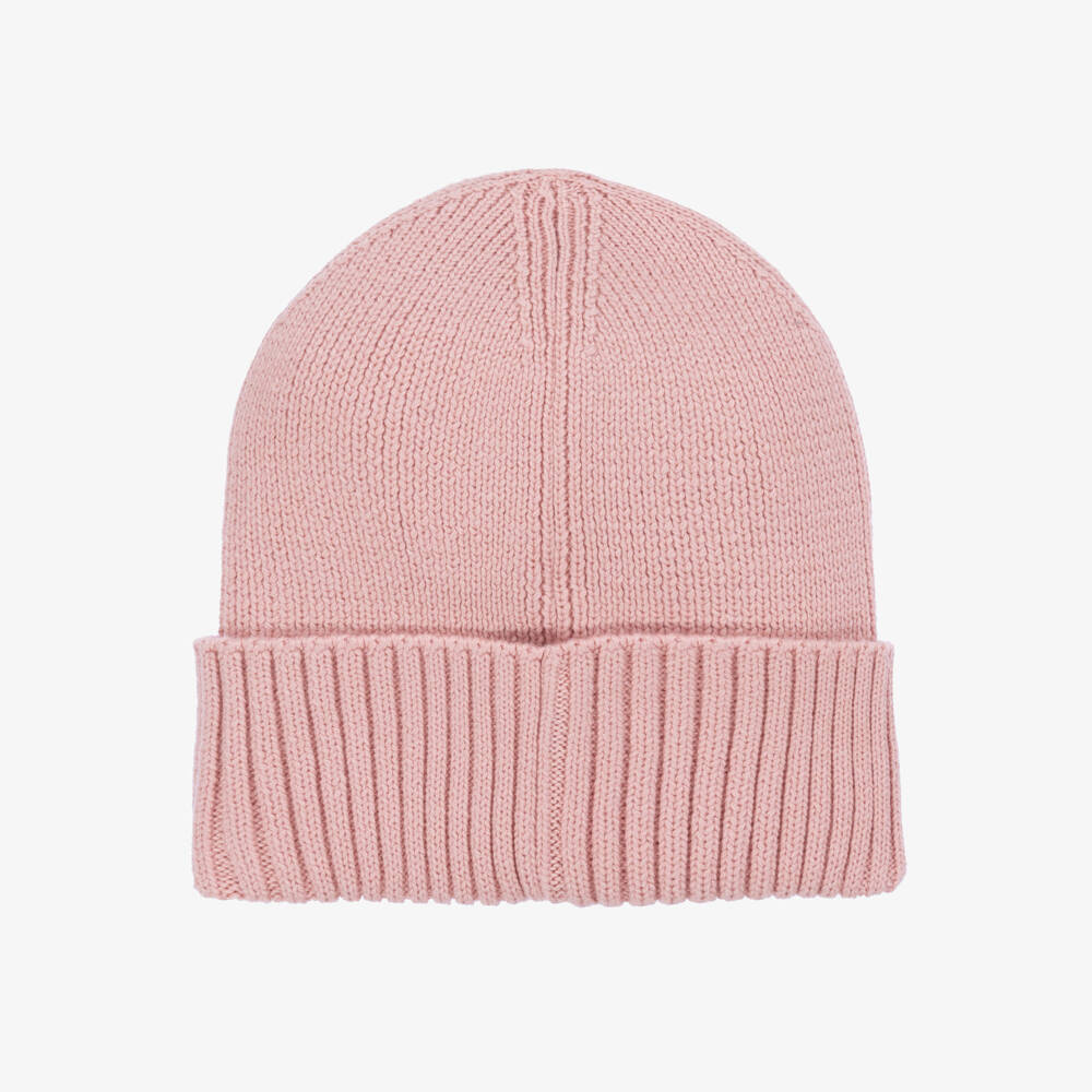 Tommy Hilfiger-Girls Rosy Soft Cotton Beanie | Childrensalon Outlet