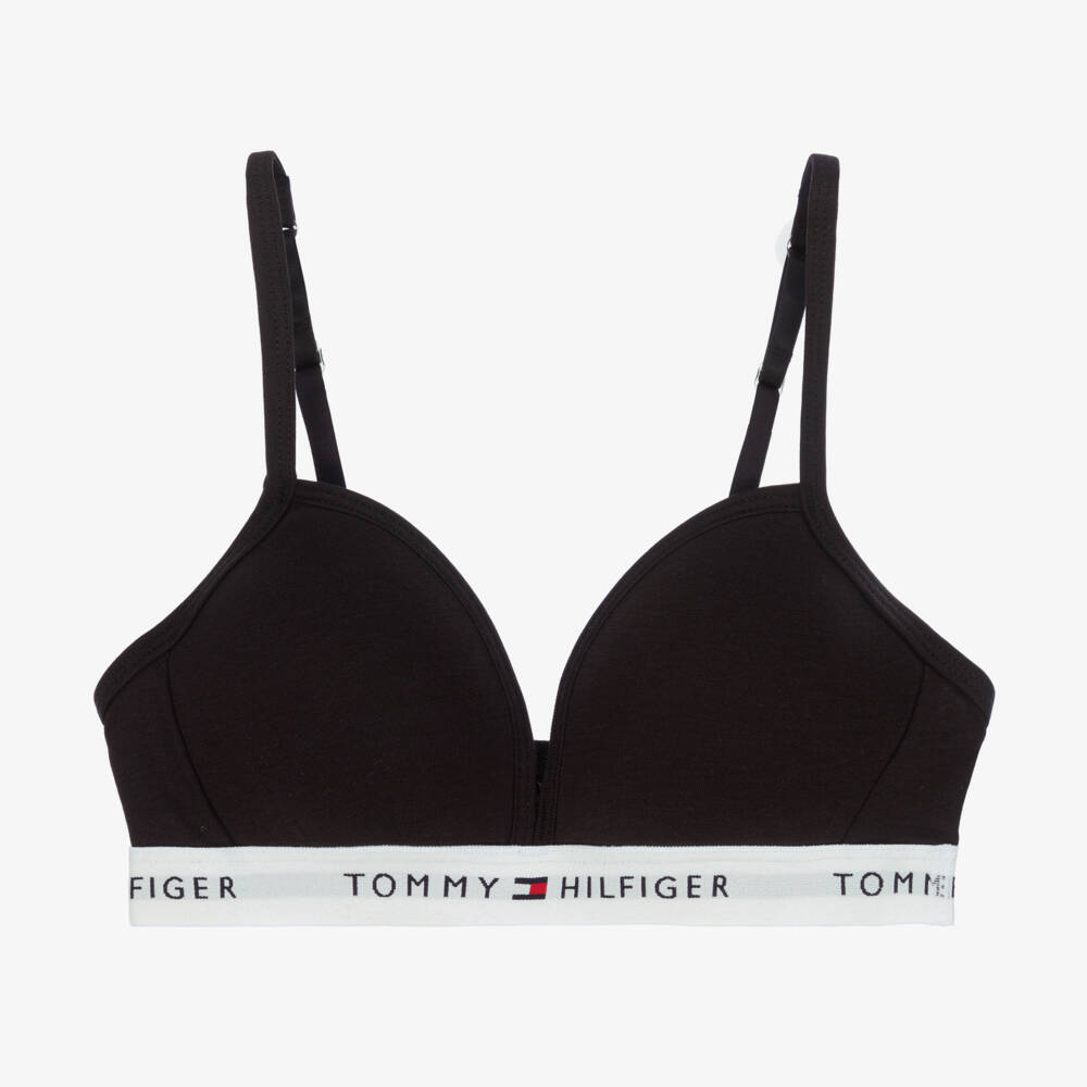 Tommy Hilfiger-ملابس داخلية ناعمة سوداء للبنات | Childrensalon Outlet