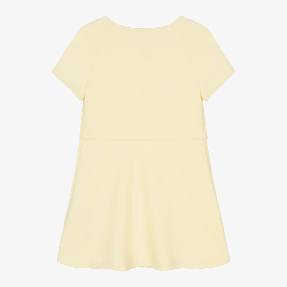Tommy Hilfiger-Girls Soft Yellow Flare Dress | Childrensalon Outlet