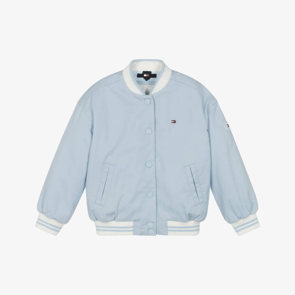 Tommy Hilfiger-Girls Stylish Cotton Twill Jacket | Childrensalon Outlet