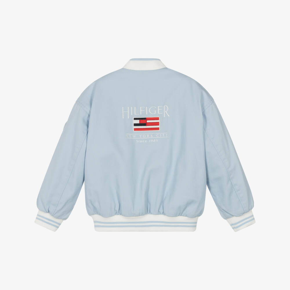 Tommy Hilfiger-Girls Stylish Cotton Twill Jacket | Childrensalon Outlet