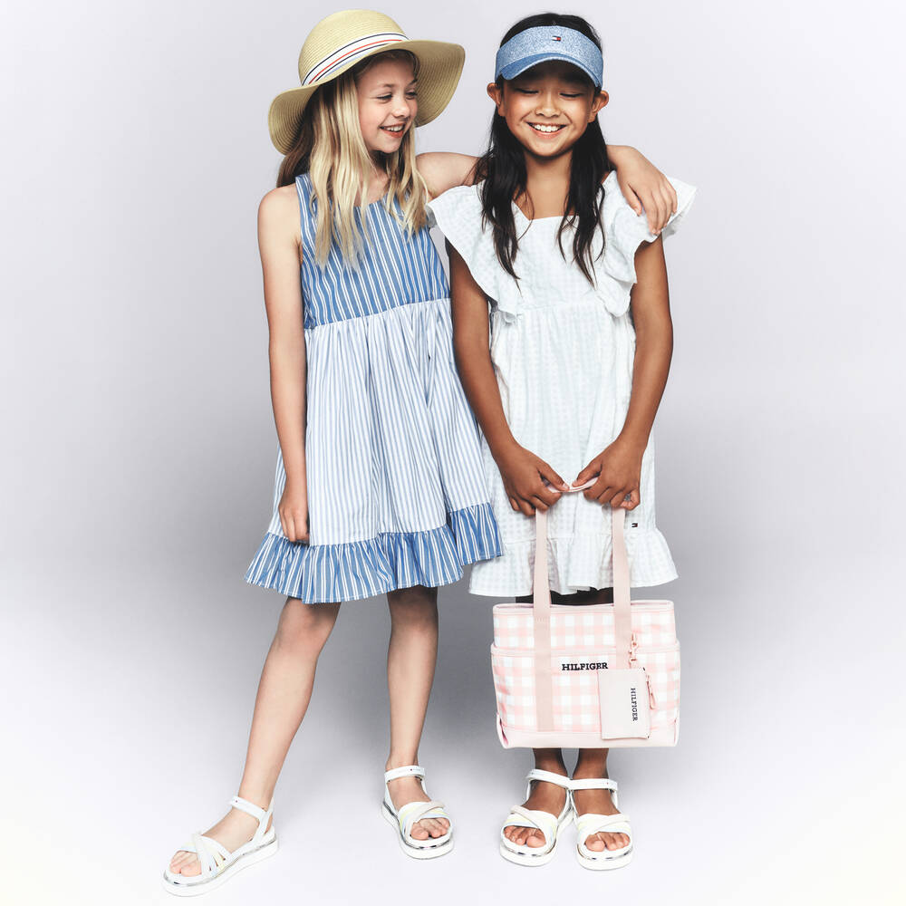 Girls tommy dress new arrivals