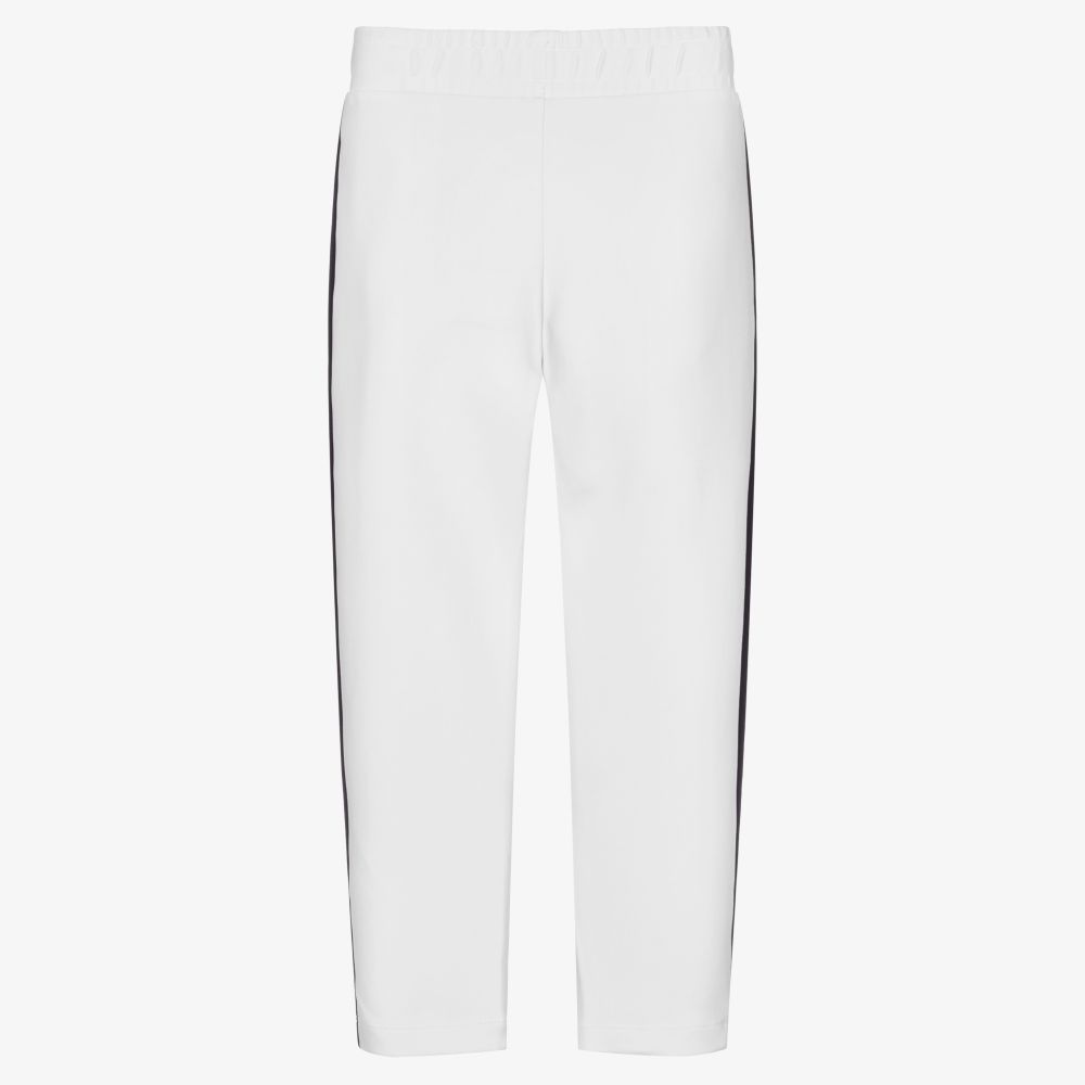 White tommy hilfiger joggers hot sale