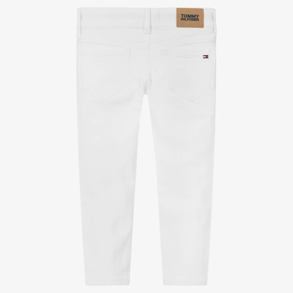 Tommy hilfiger jeans white discount