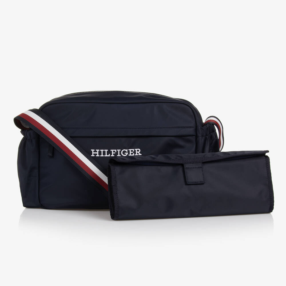 Tommy Hilfiger - Синяя пеленальная сумка (35см) | Childrensalon